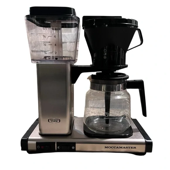 EUC - Technivorm Moccamaster Coffee Brewer with Glass Carafe - Stainless Steel - Picture 1 of 10